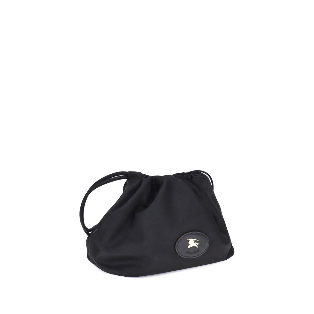 Black Polyamide Clutch Bag