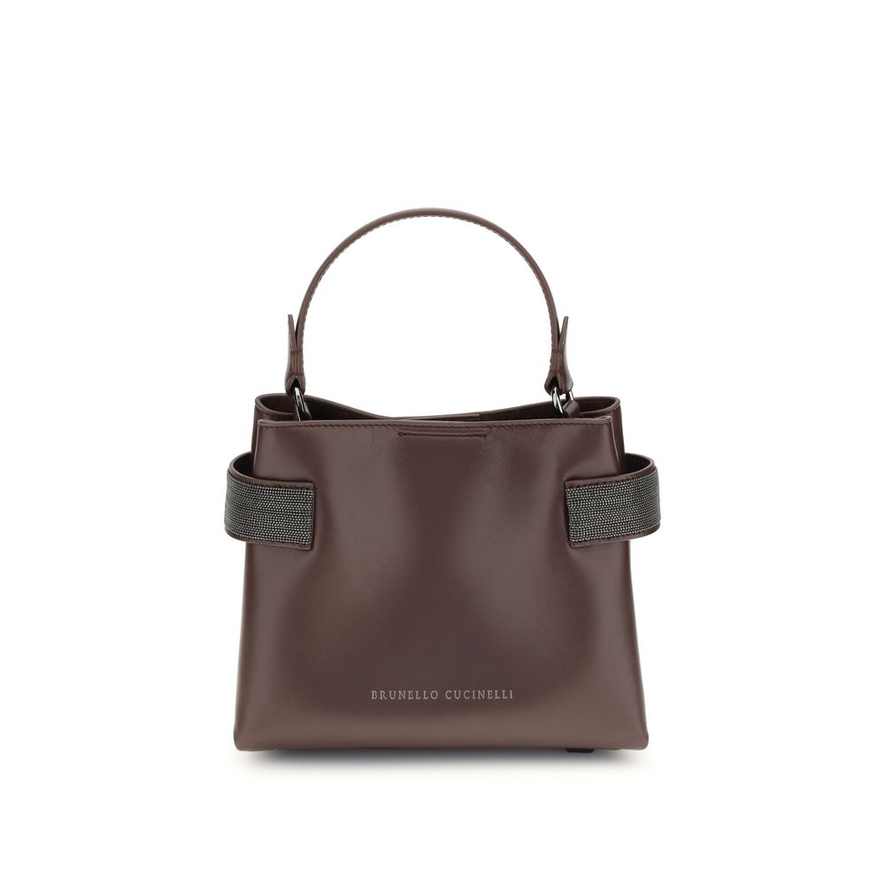 Bordeaux Leather Handbag