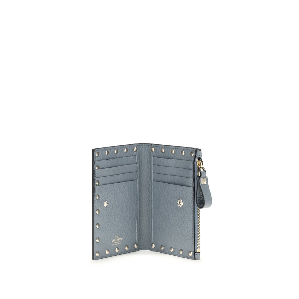 Blue Calf Leather Bos Taurus Wallet