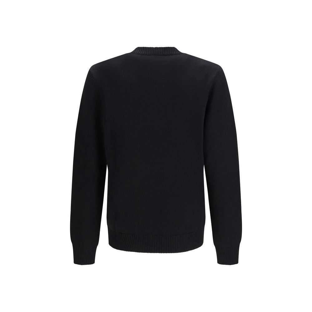 Black Fleece Wool Sweatshirt