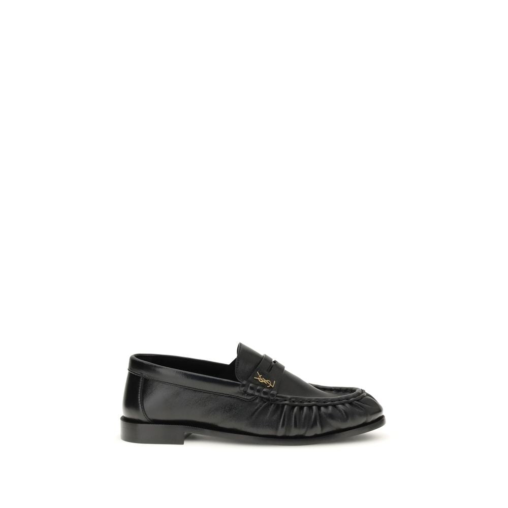 Black Lamb Ovis Aries Aries Slip-On Loafers