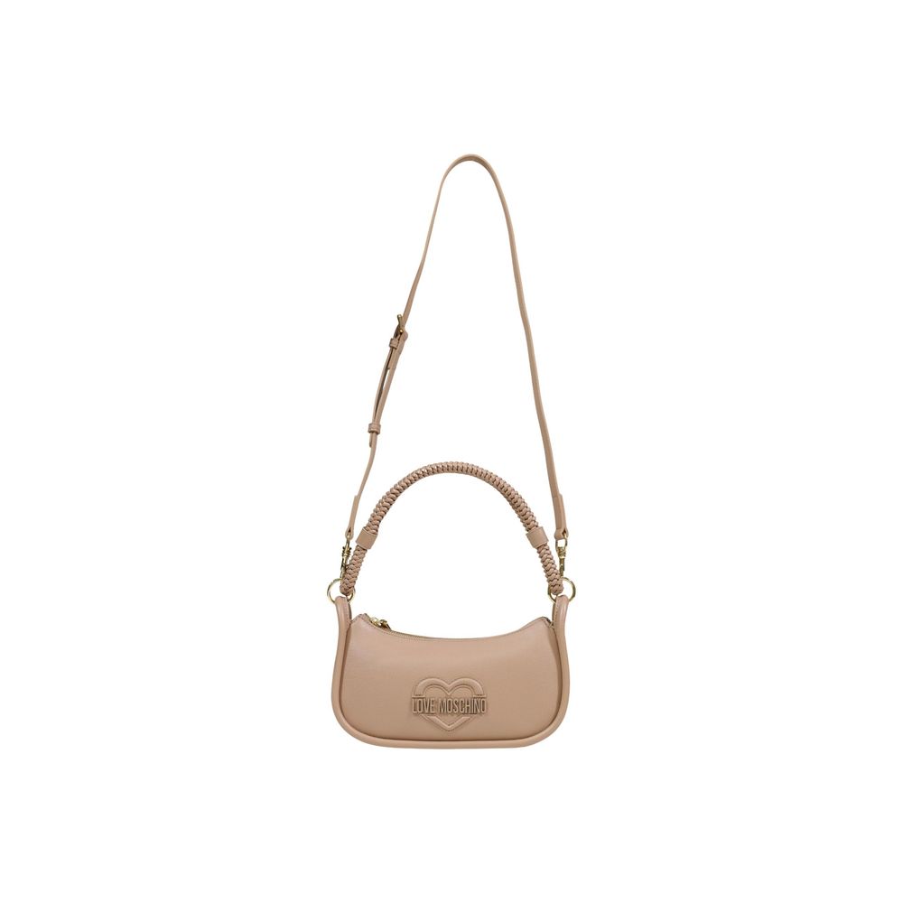 Beige Polyethylene Handbag