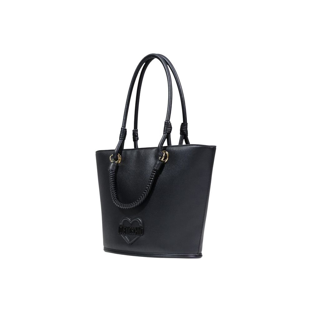 Black Polyethylene Handbag