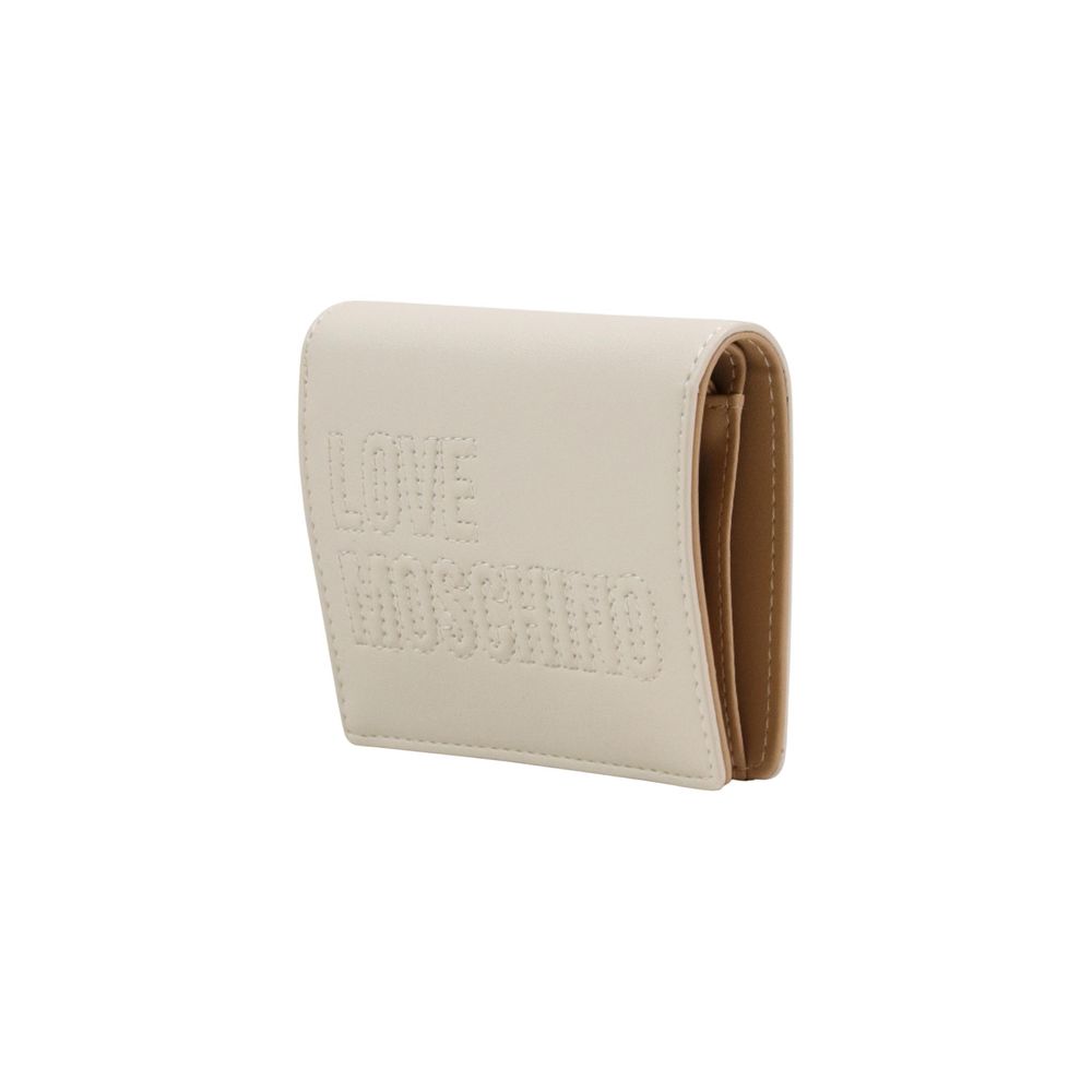 Beige Polyethylene Wallet