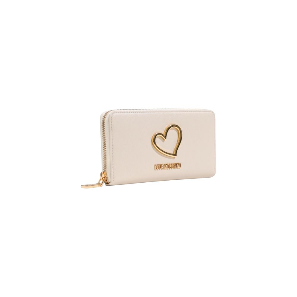 Beige Polyethylene Wallet