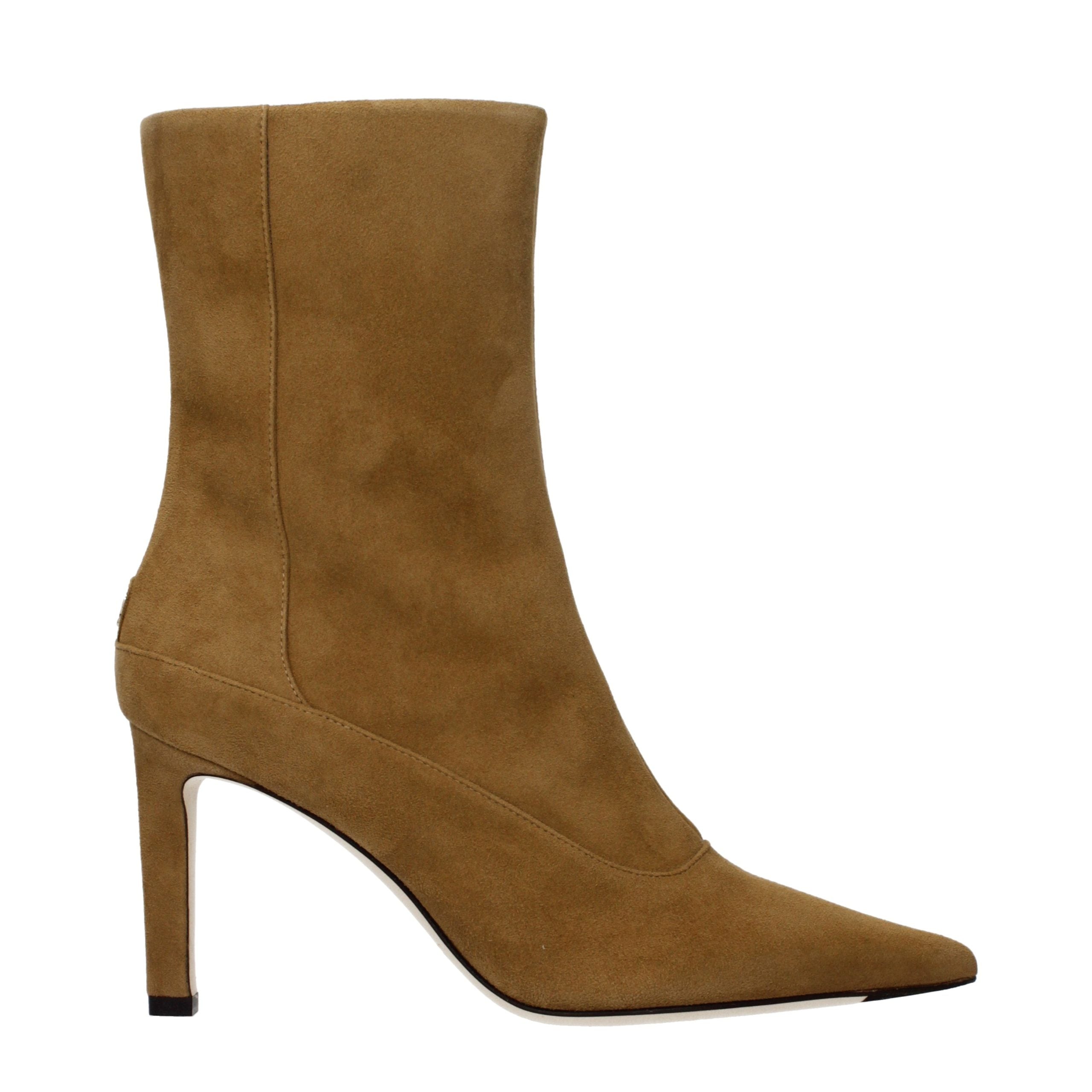 Brown Leather Ankle Boots