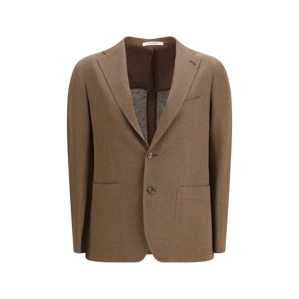 Brown Linen Blazer