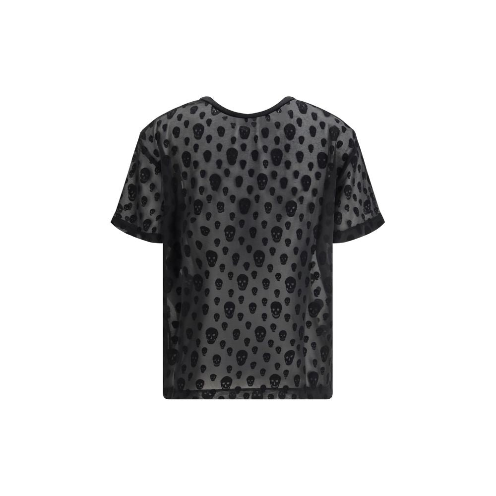 Black Polyamide T-Shirt