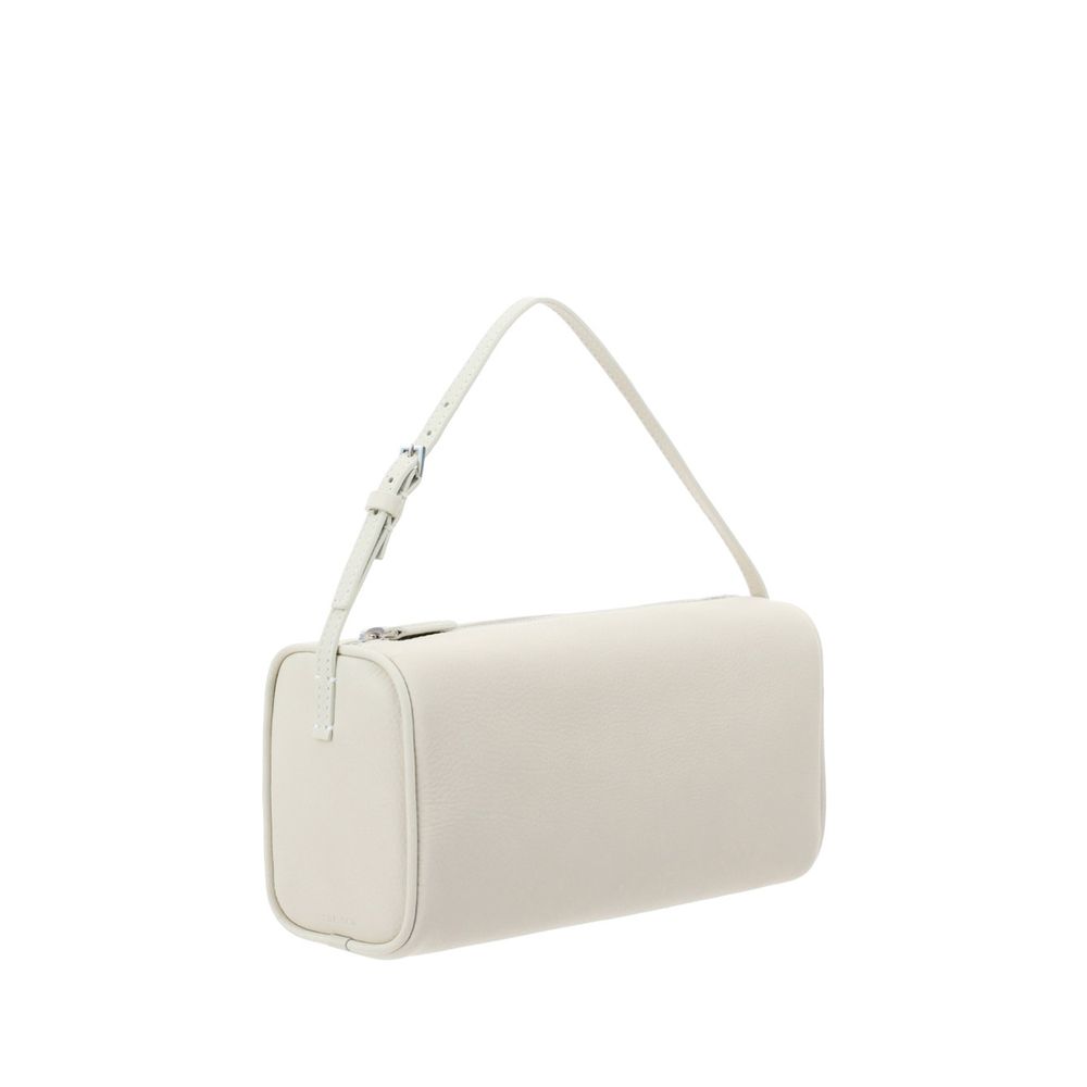 White Calf Leather Bos Taurus Shoulder Bag
