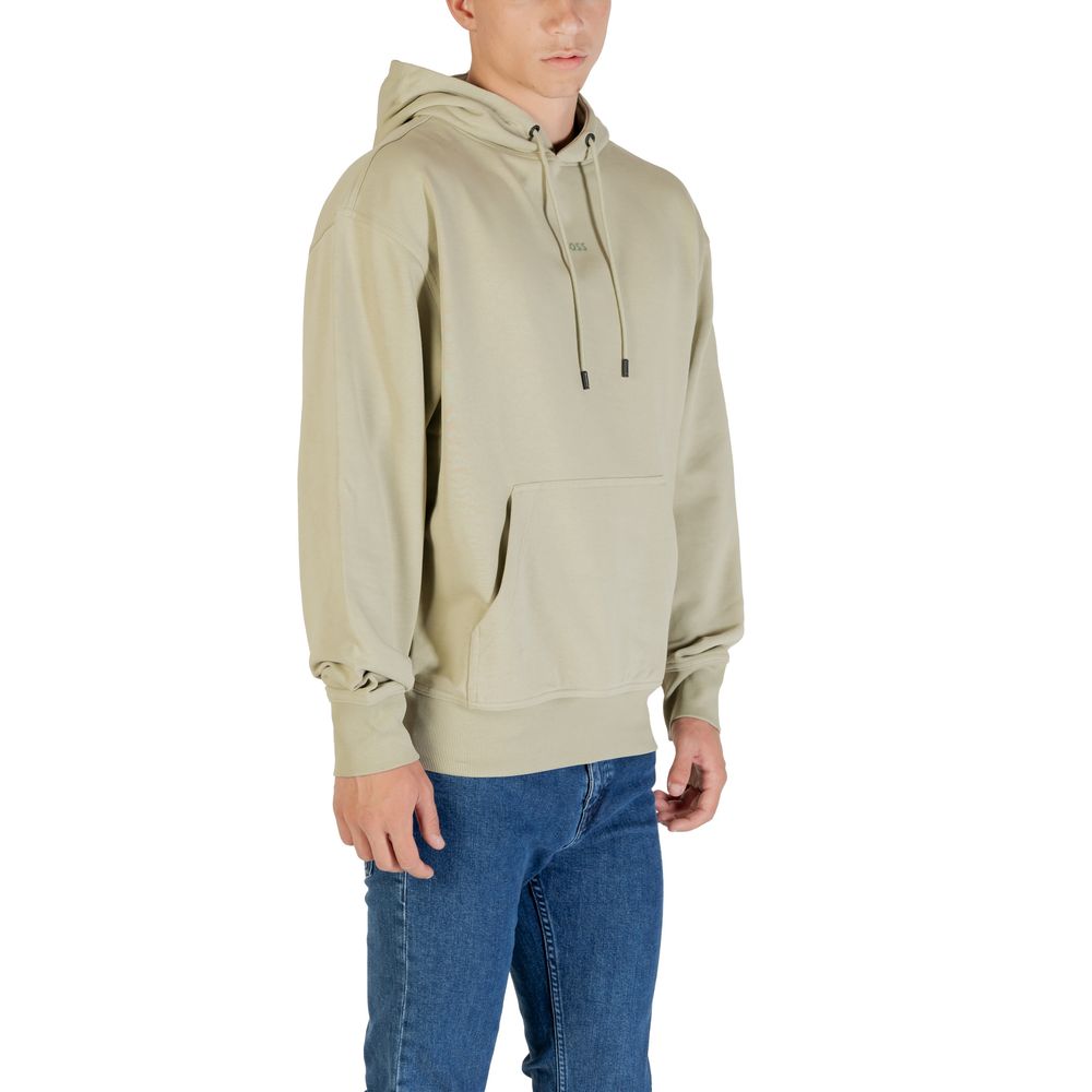 Green Cotton Hoodie