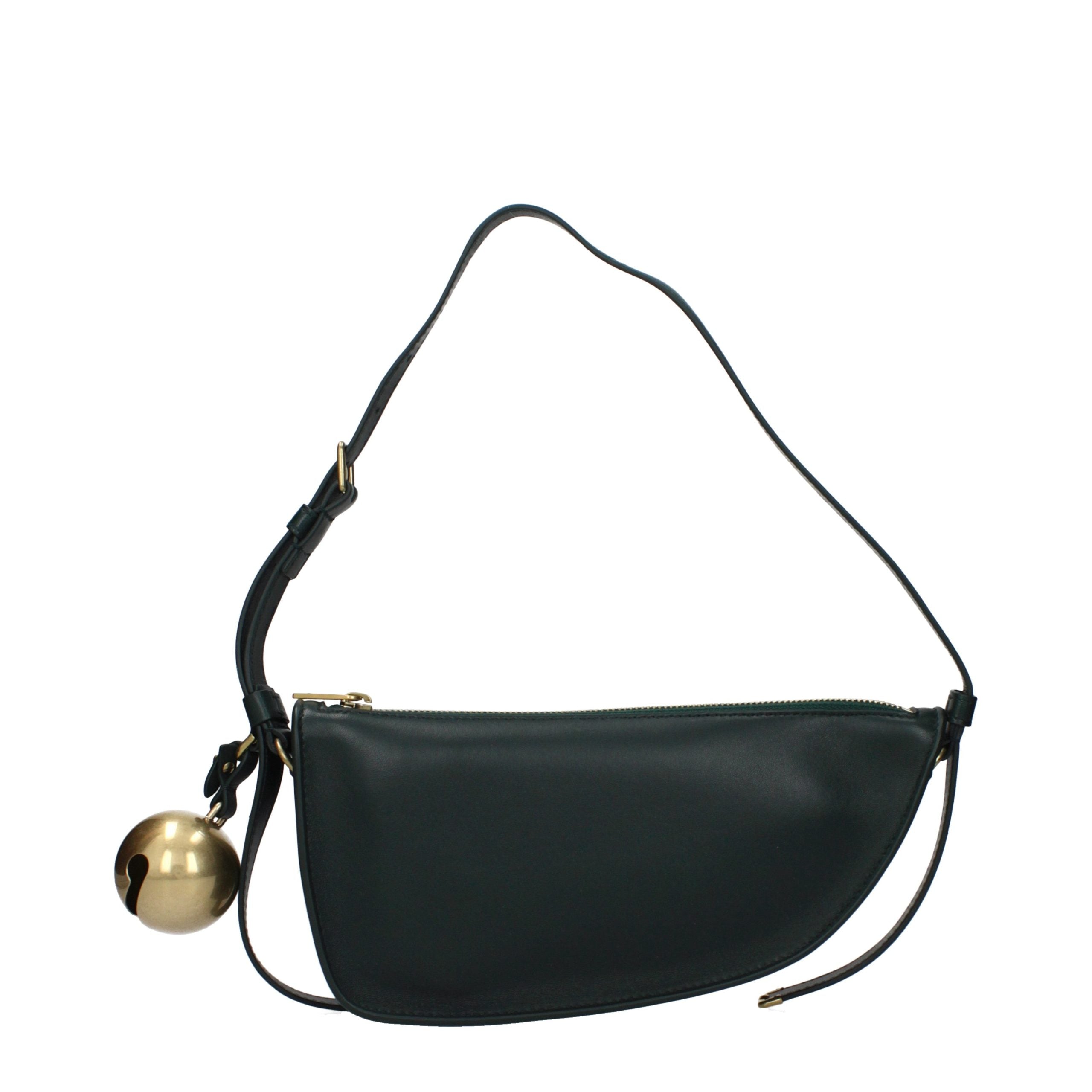 Green Leather Shoulder Bag