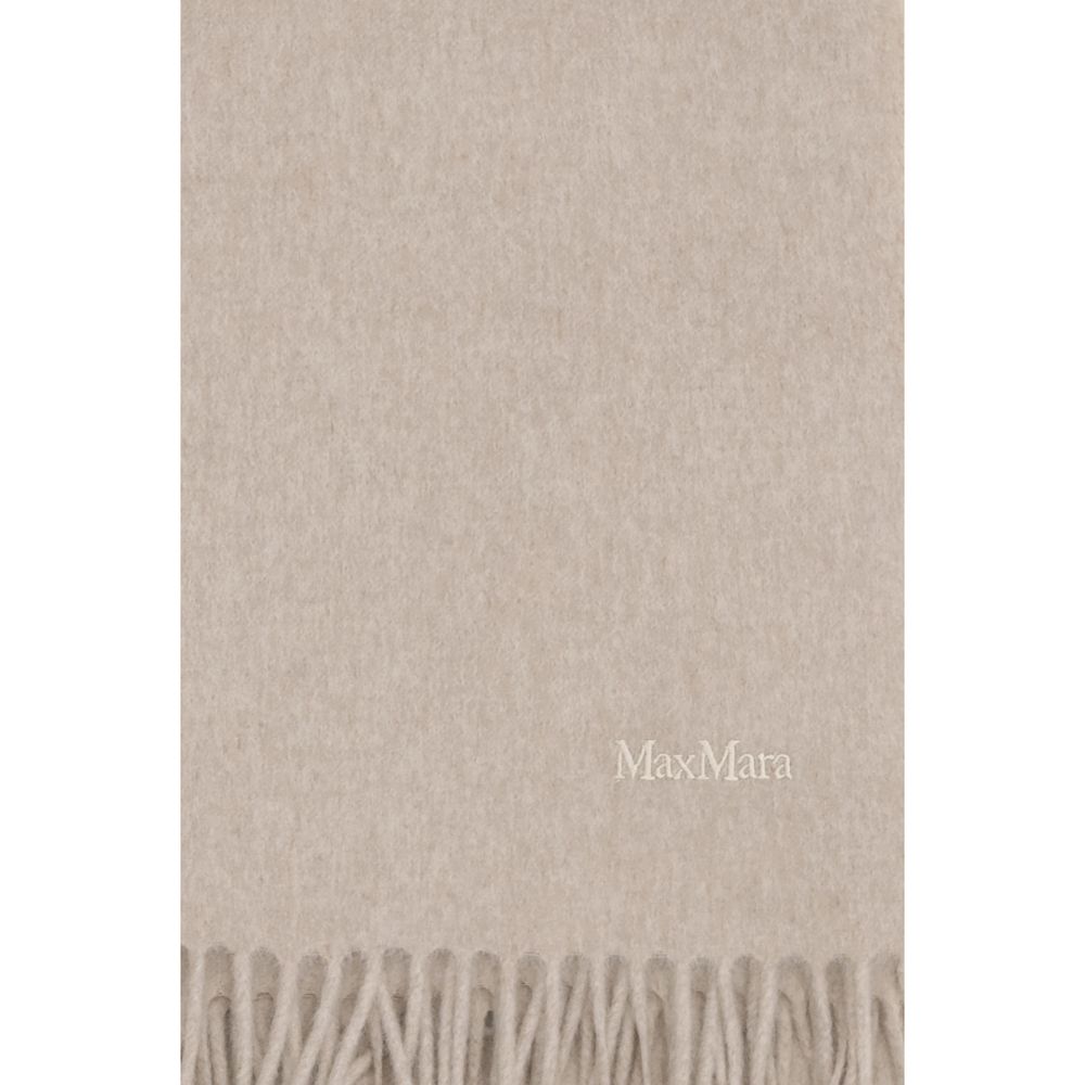 Beige Cashmere Scarf