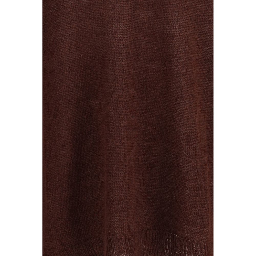Bordeaux Linen Sweatshirt