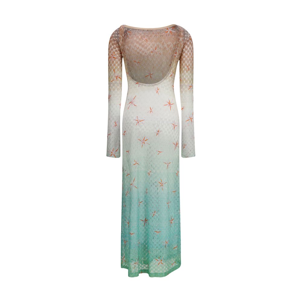 Multicolor Viscose Casual Dress