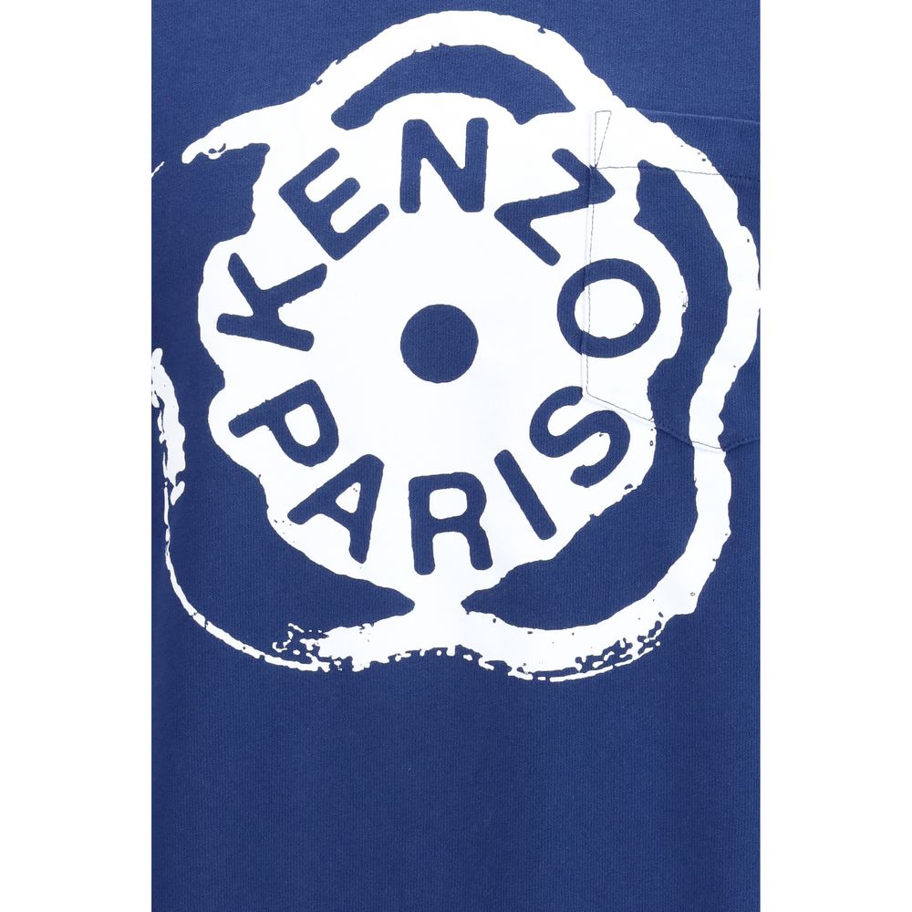 Blue Cotton T-Shirt