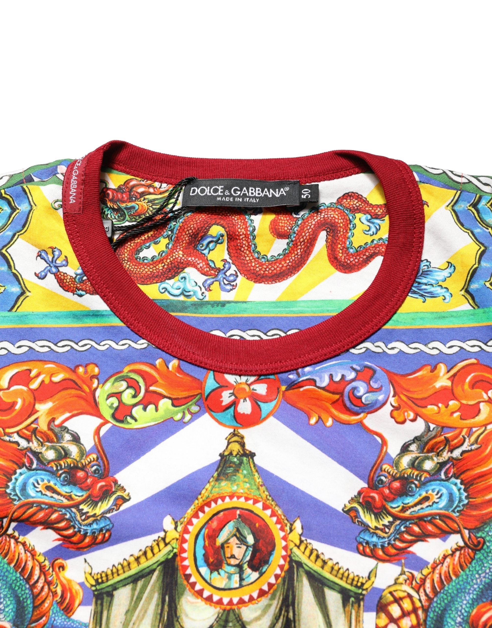 Multicolor Teatro Dei Pupi Men Long Sleeves  T-shirt
