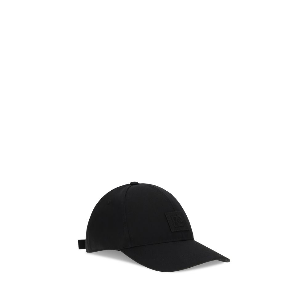 Black Cotton Cap (Baseball Hat)