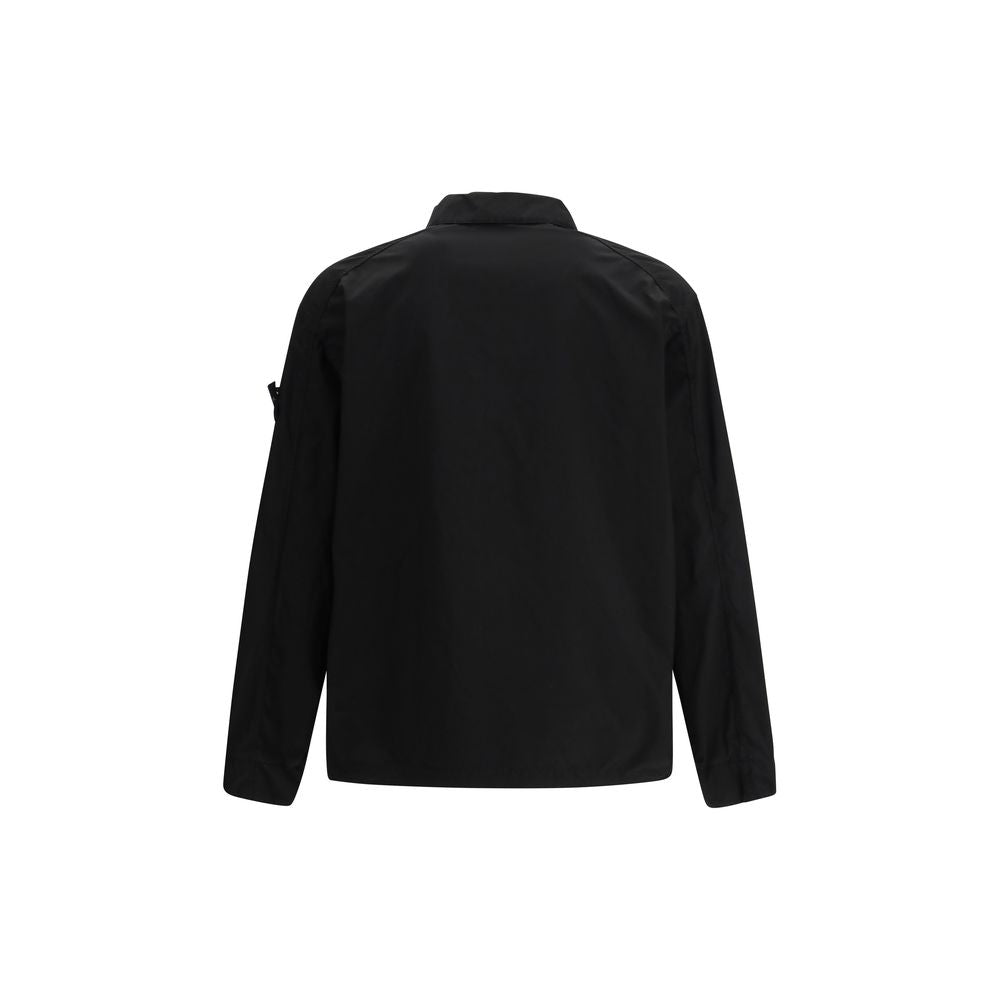 Black Polyester Coat