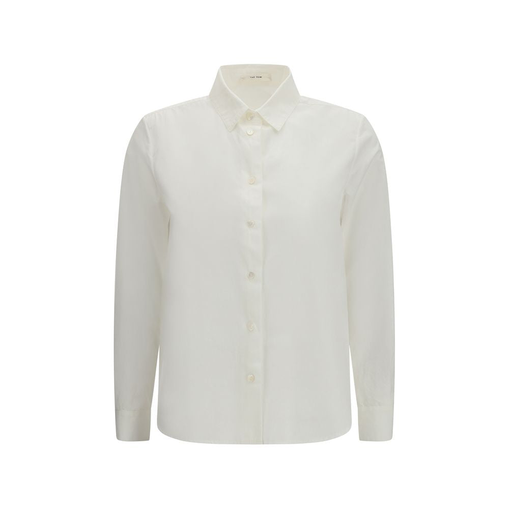 White Cotton Dress Shirt