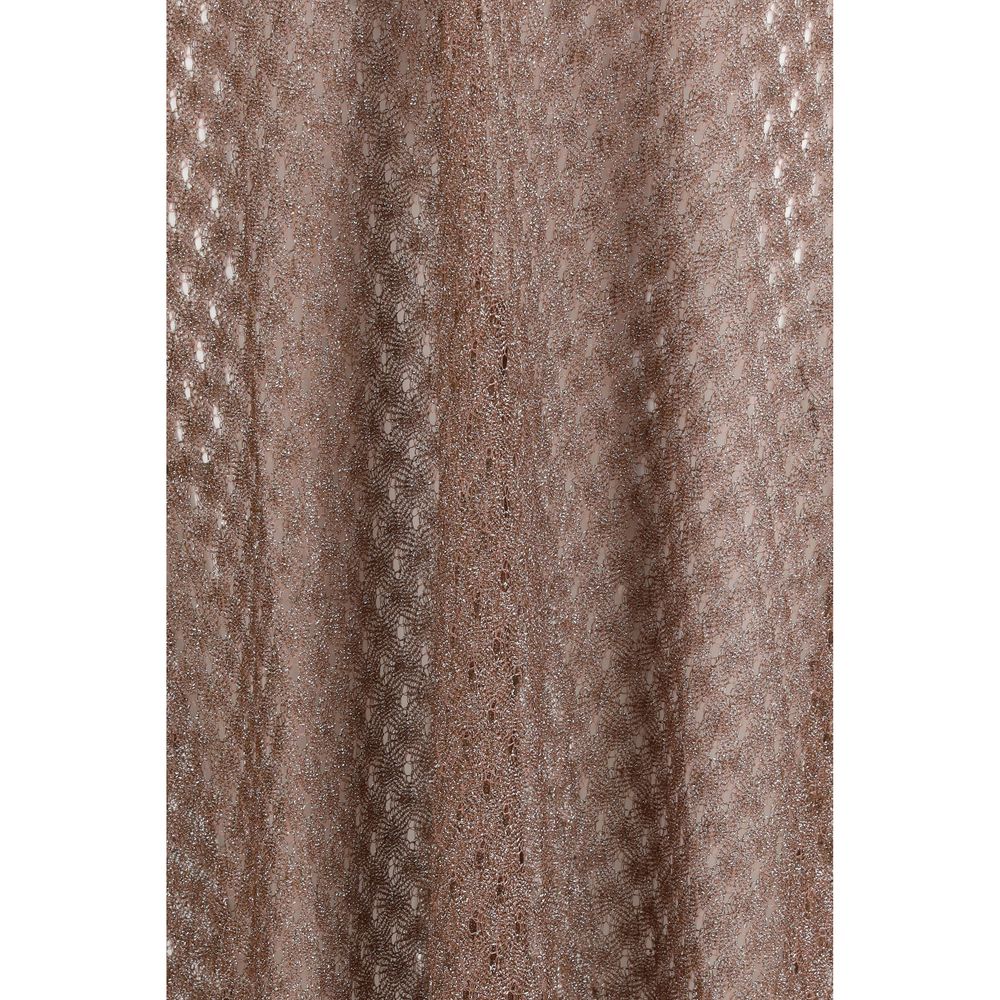 Brown Viscose Casual Dress