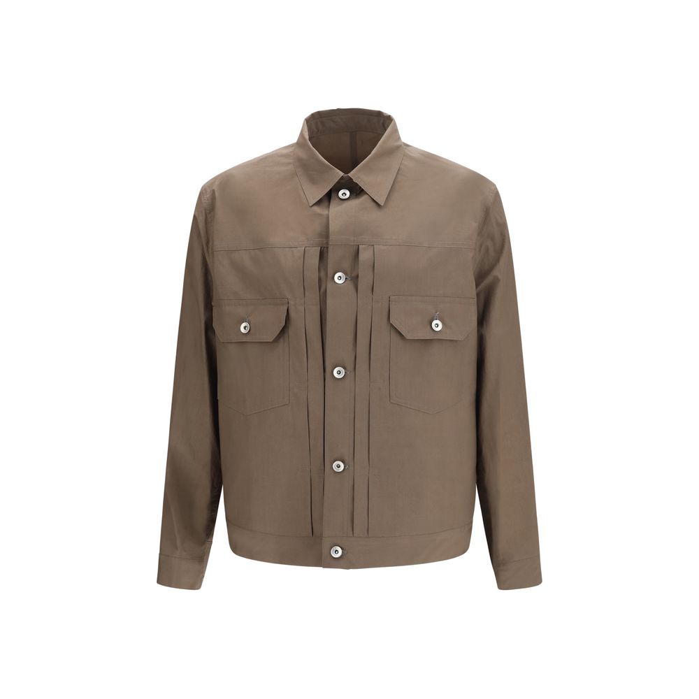 Bicolor Cotton Coat