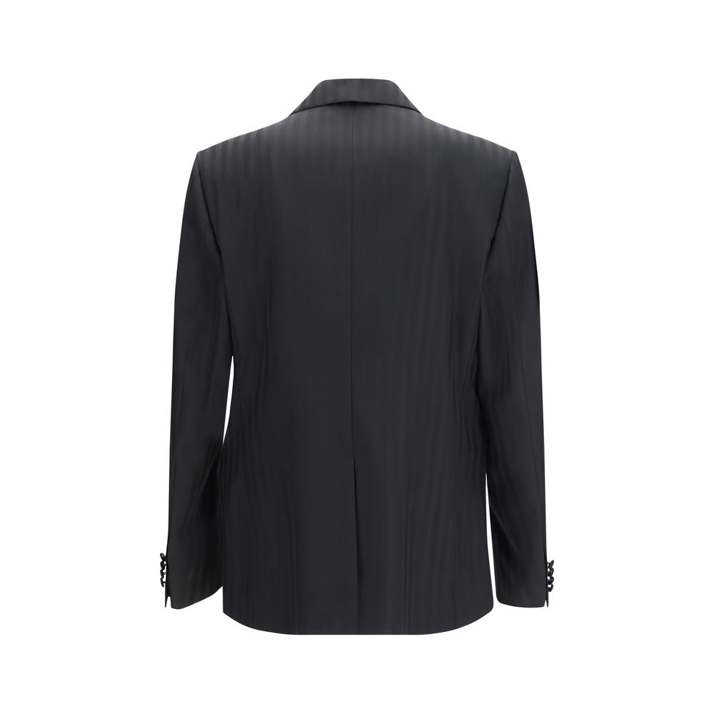 Black Wool Oves Aries Blazer
