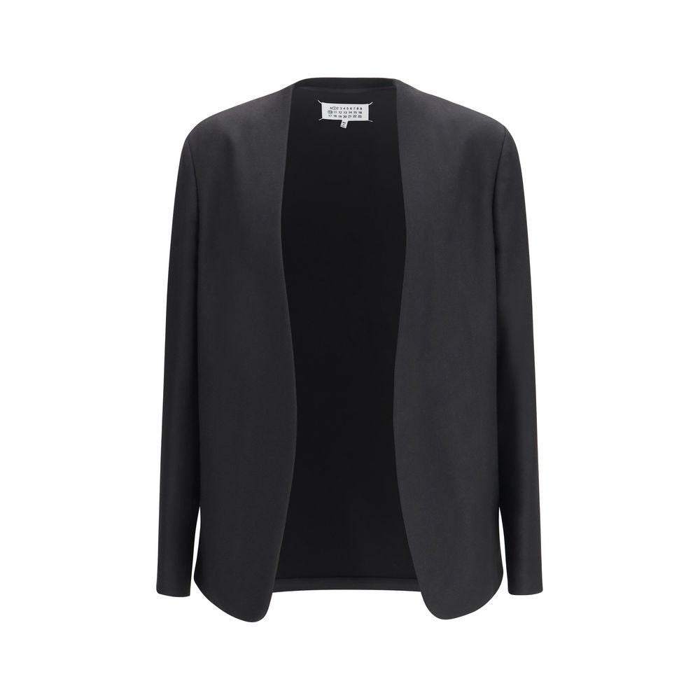 Black Wool Oves Aries Blazer
