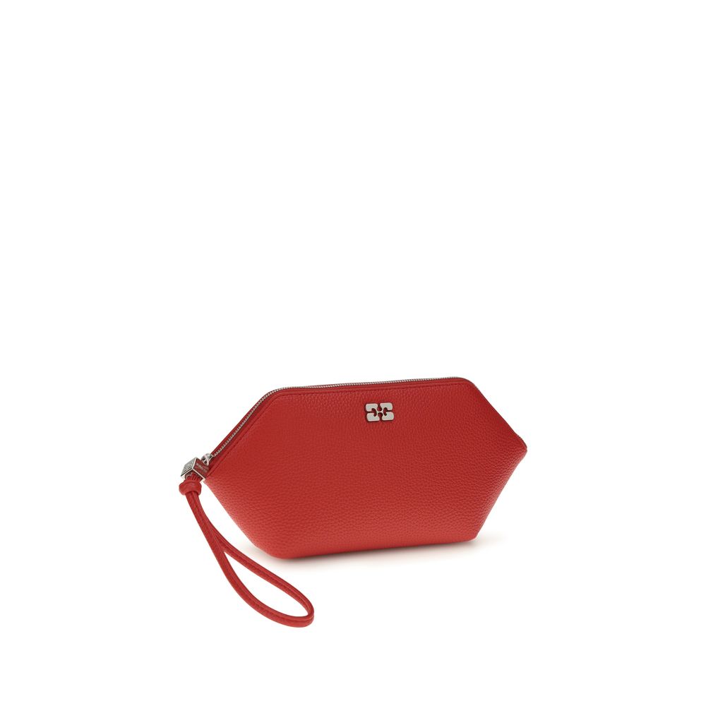 Multicolor Recycled Leather Clutch Bag