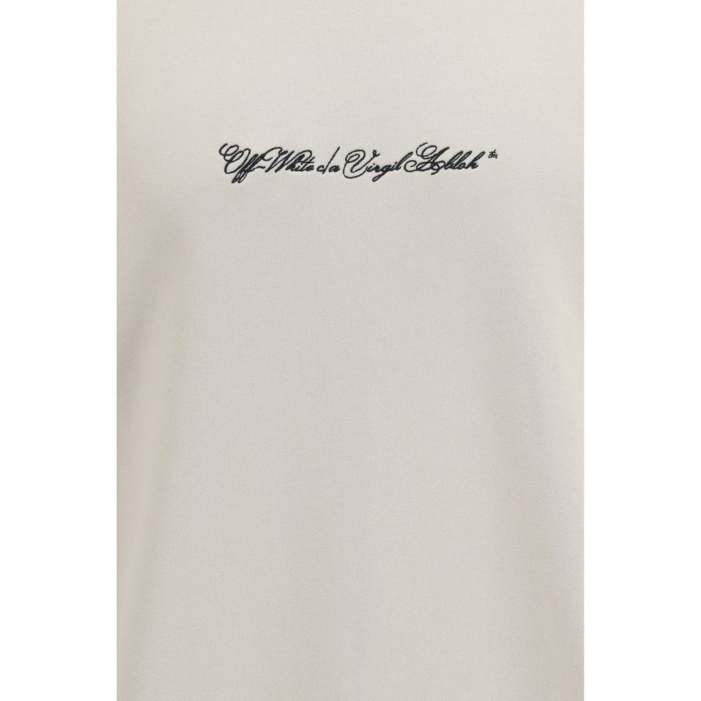 Beige Cotton Sweatshirt