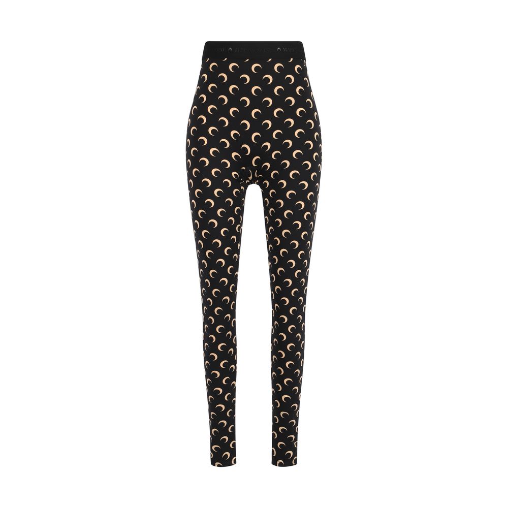 Black Polyamide Leggings