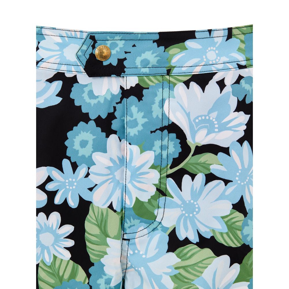 Blue Polyamide Swim Shorts
