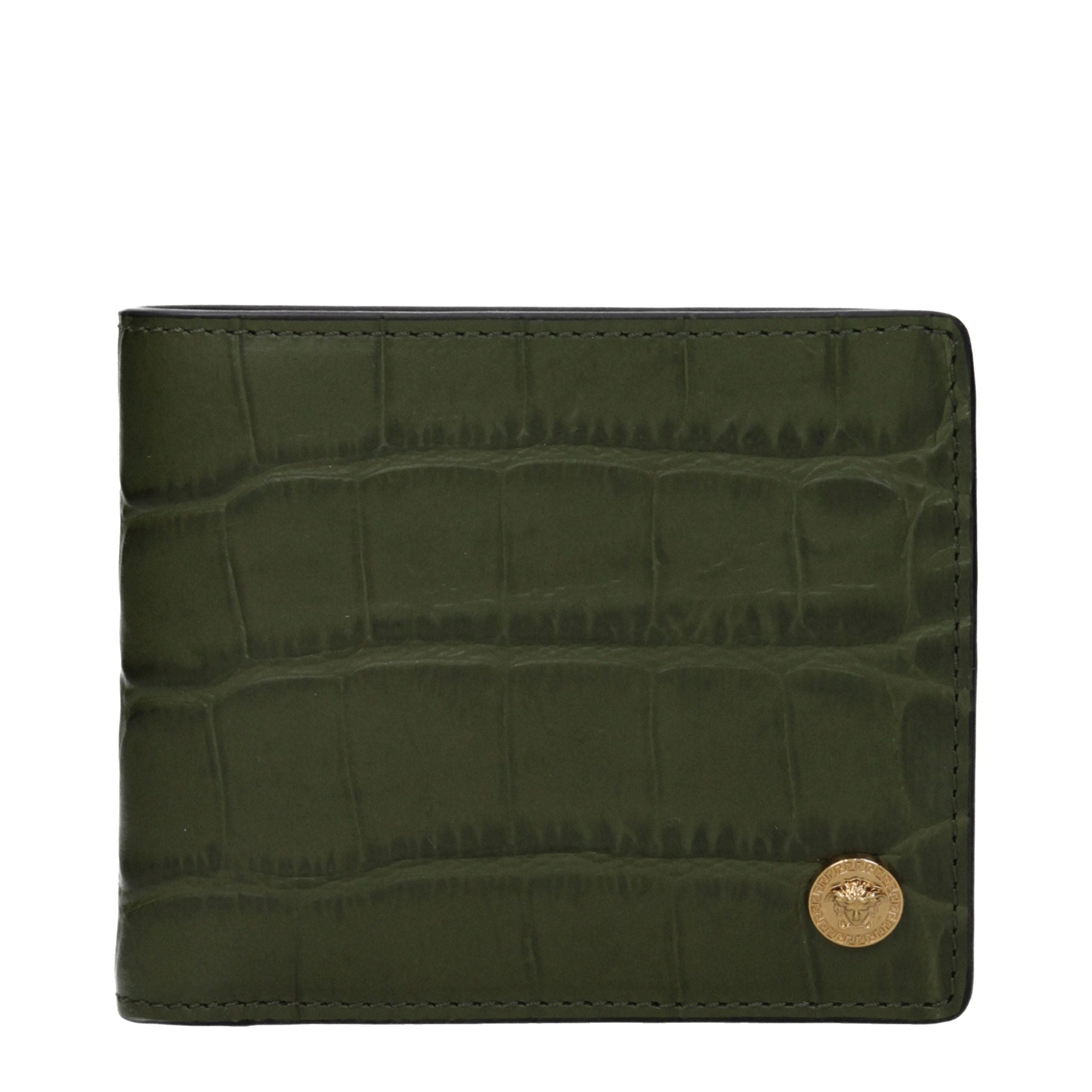 Green Leather Wallet
