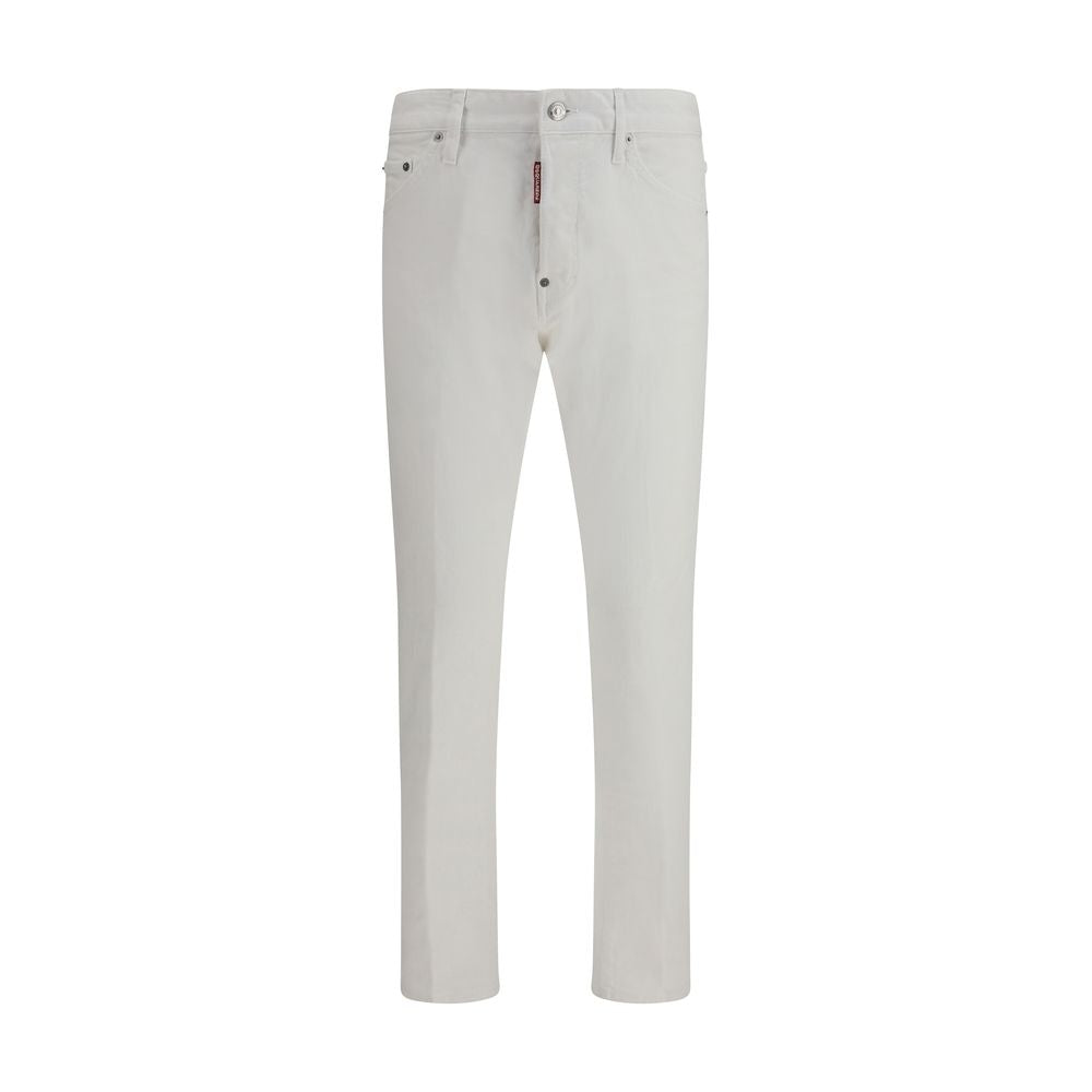 White Cotton Jeans Denim