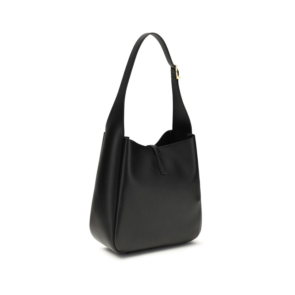 Black Calf Leather Bos Taurus Shoulder Bag