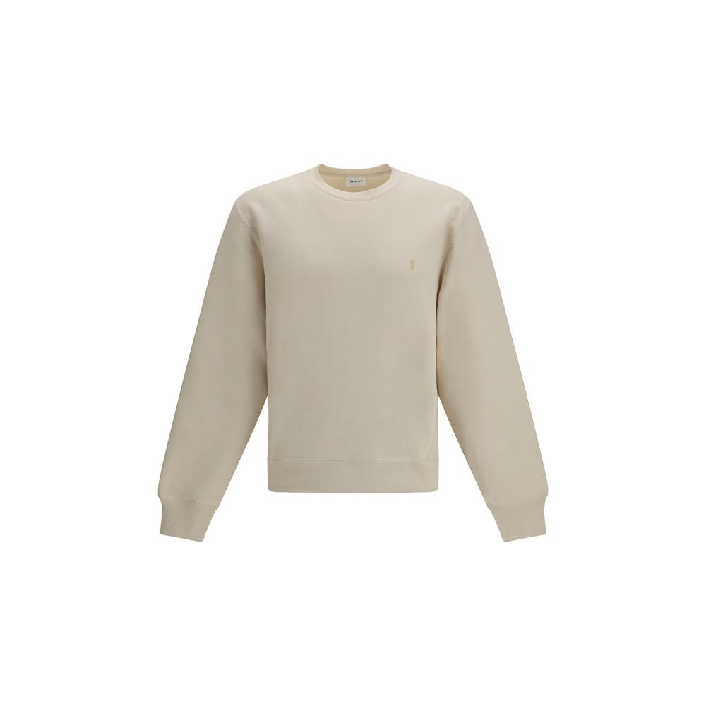Beige Cotton Sweatshirt