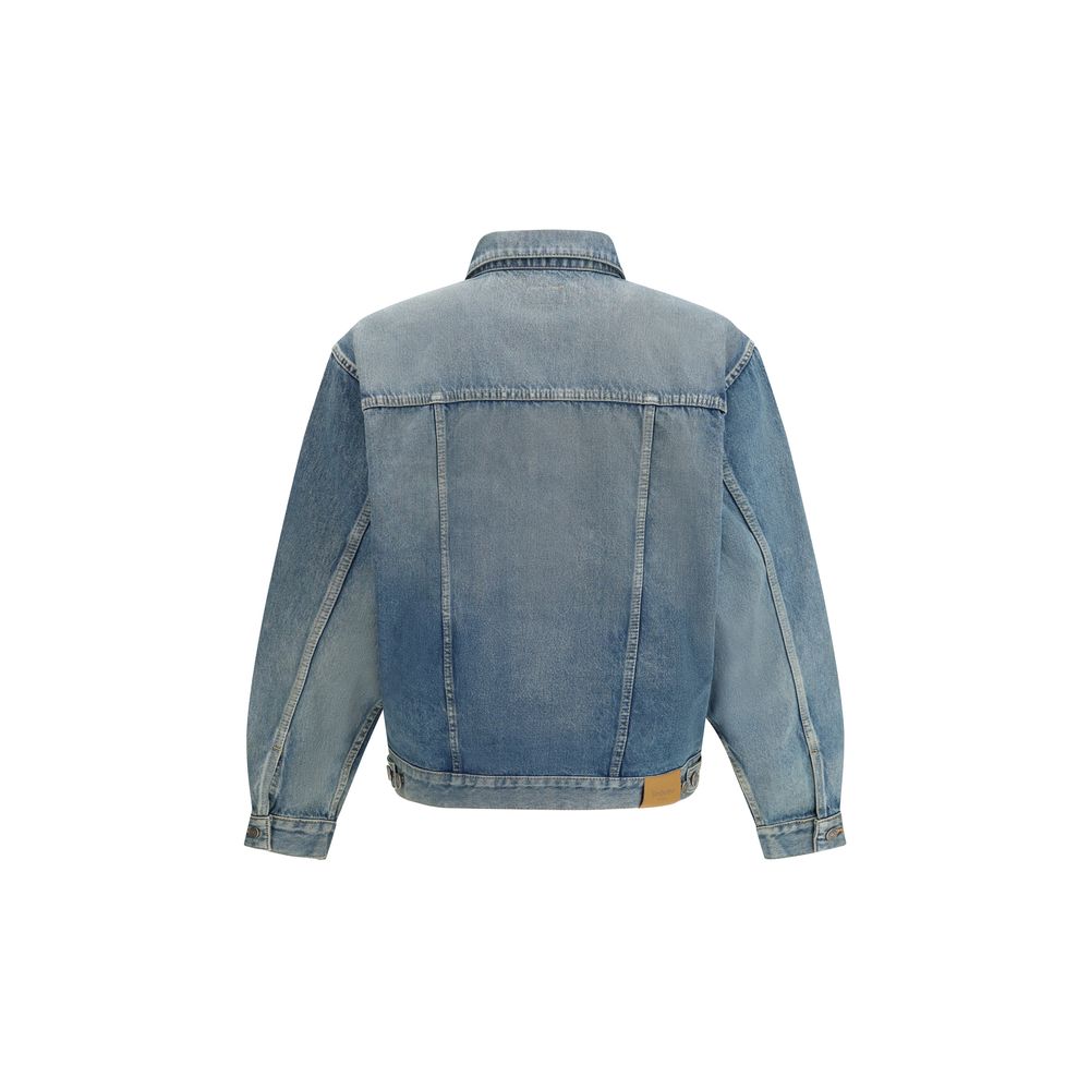 Blue Cotton Denim Jacket
