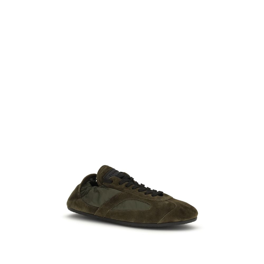 Bicolor Calf Leather Bos Taurus Low Top Sneakers