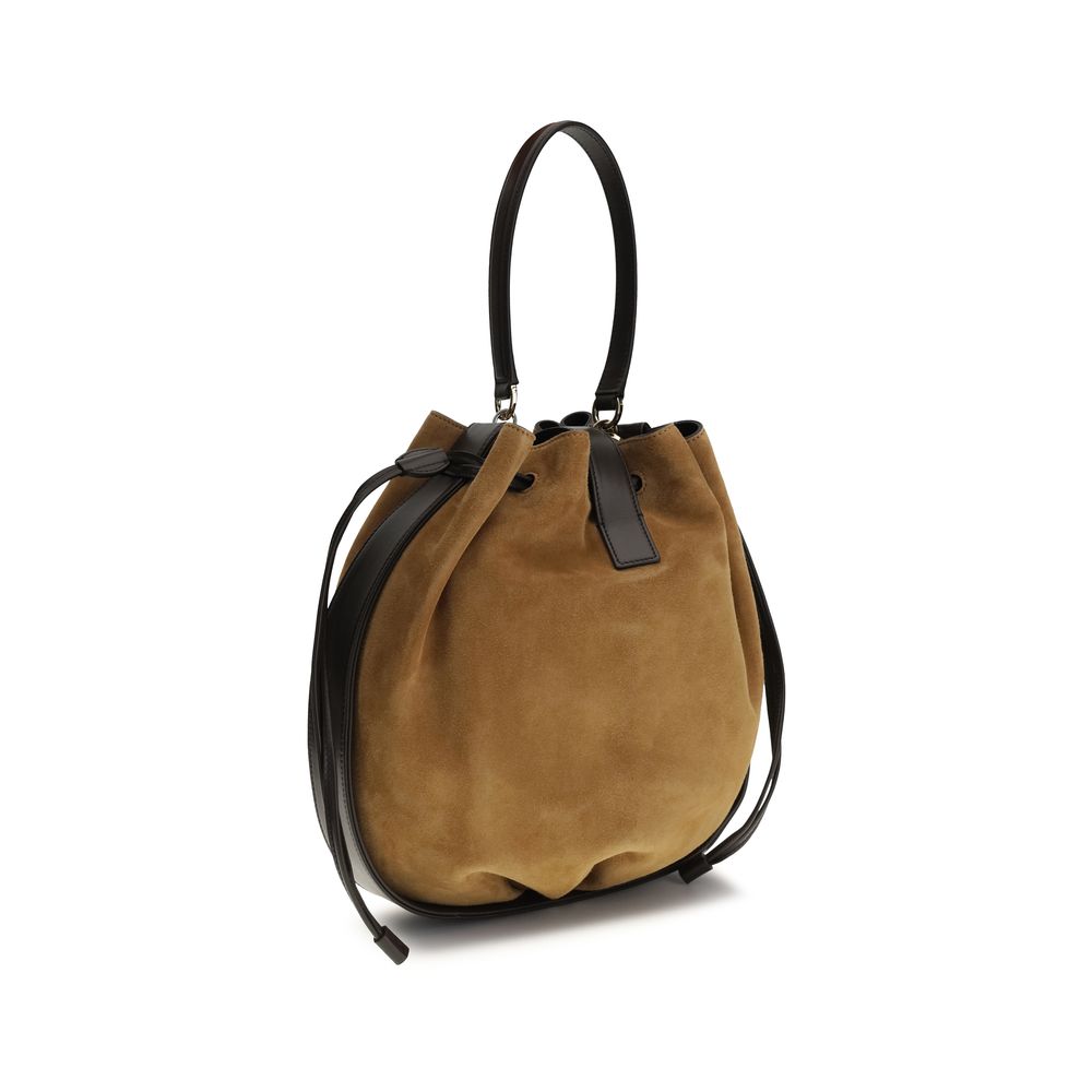Brown Calf Leather Bos Taurus Shoulder Bag