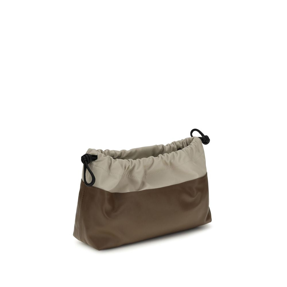 Brown Calf Leather Bos Taurus Shoulder Bag
