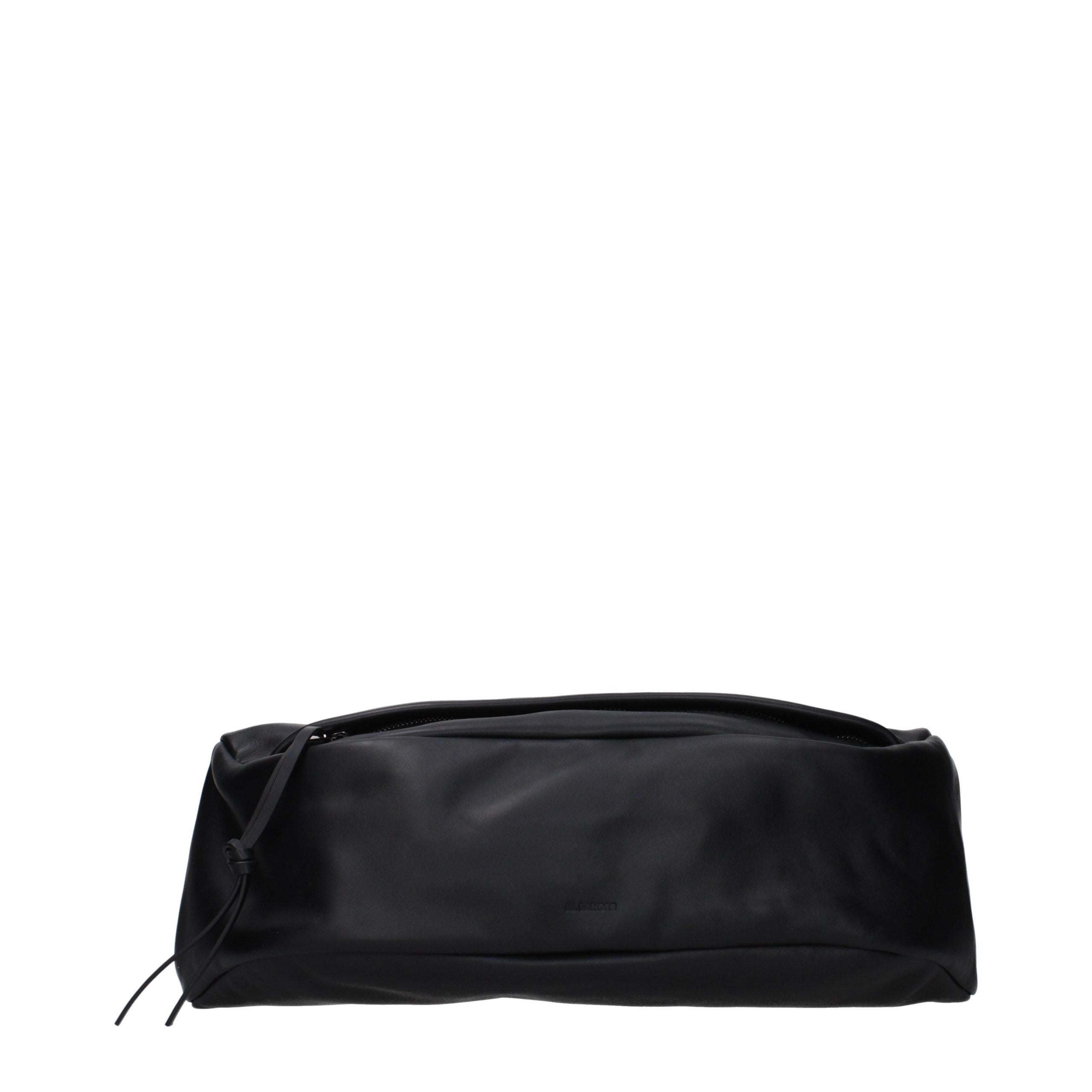Black Leather Backpack