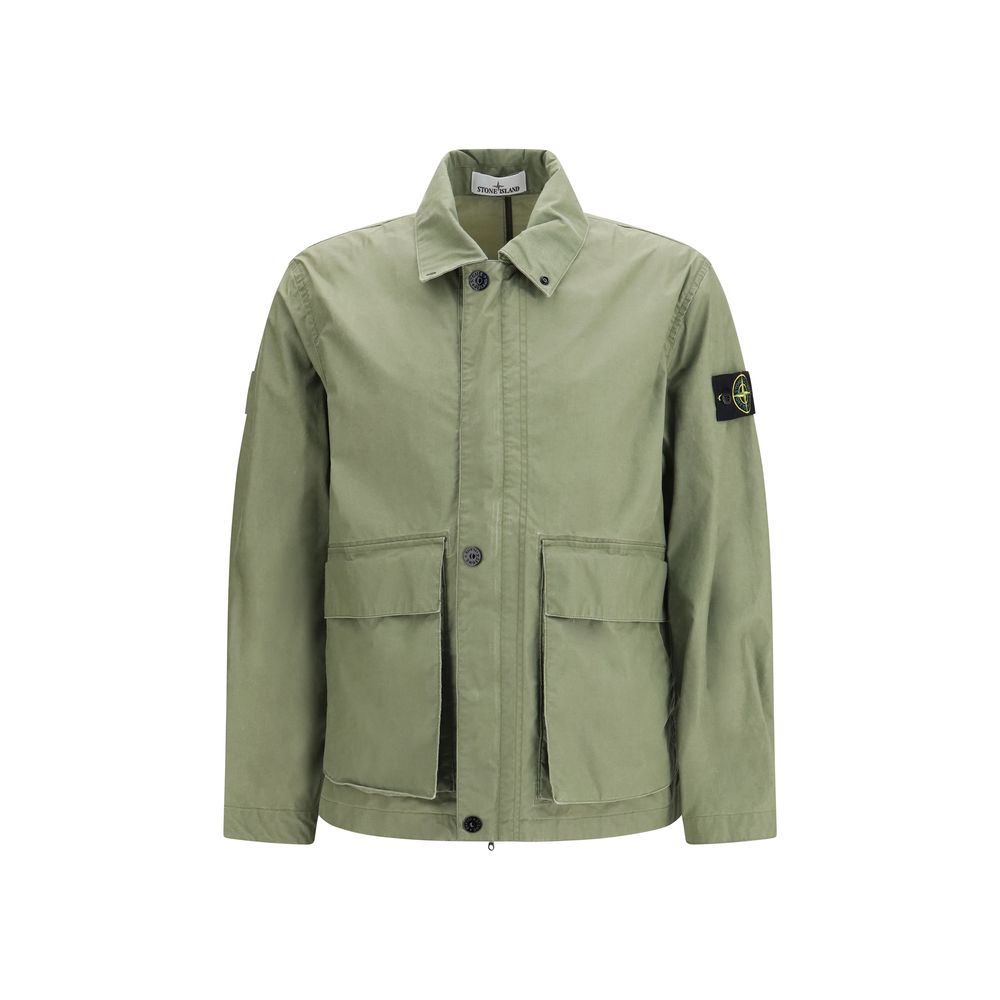 Bicolor Polyester Coat