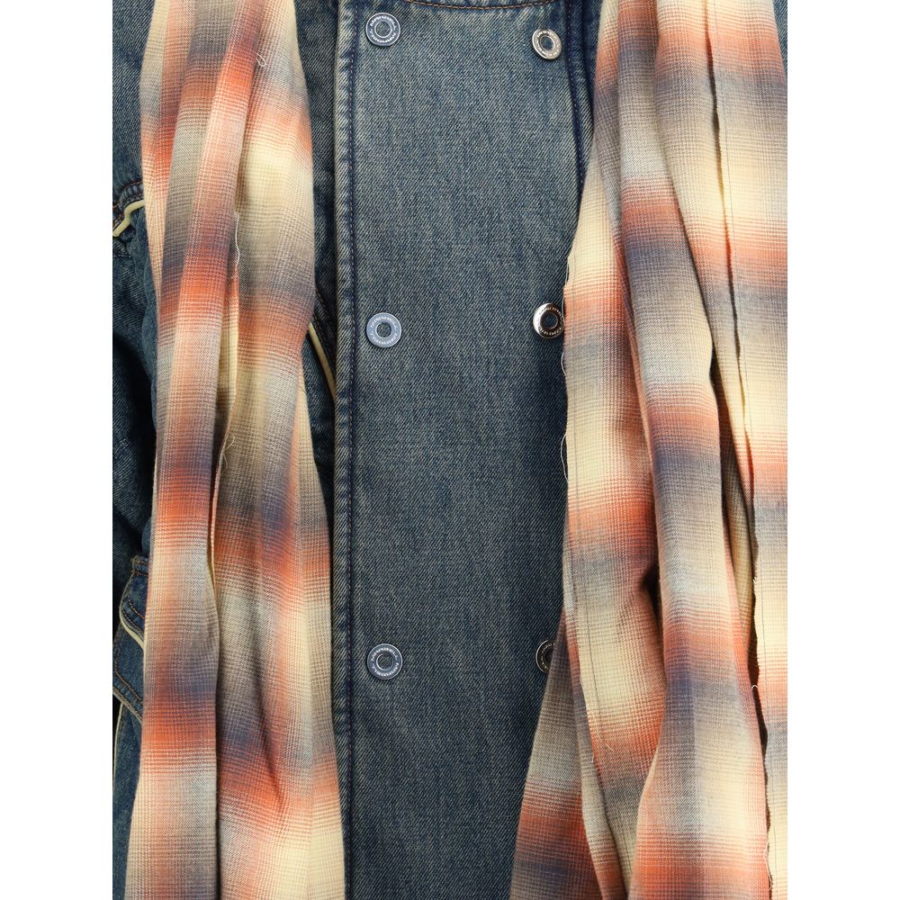 Blue Cotton Denim Jacket