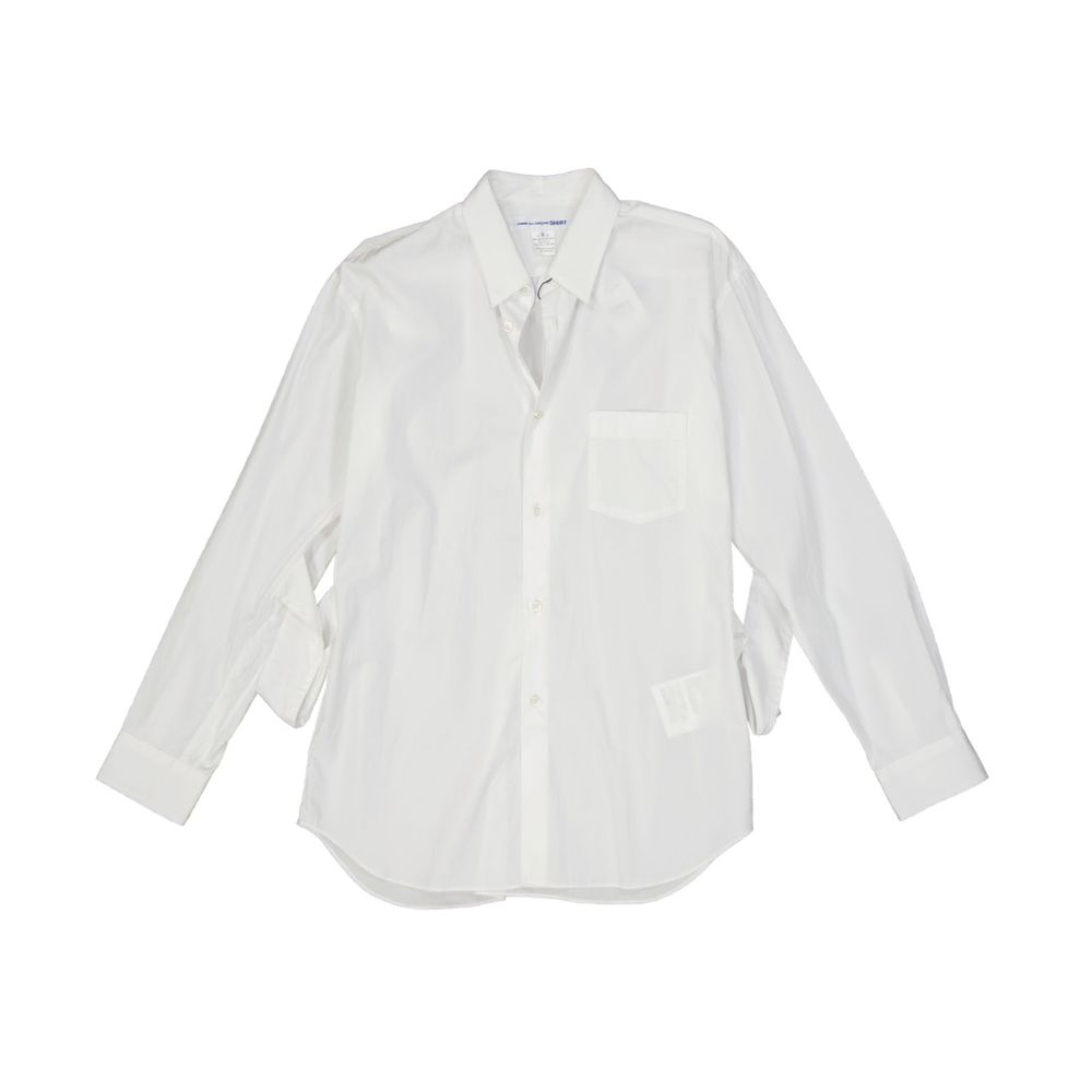 White Cotton Dress Shirt