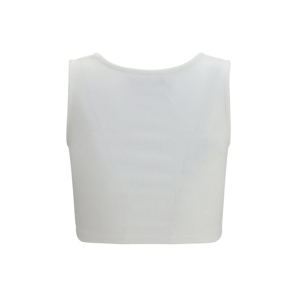 White Cotton Tank Tops