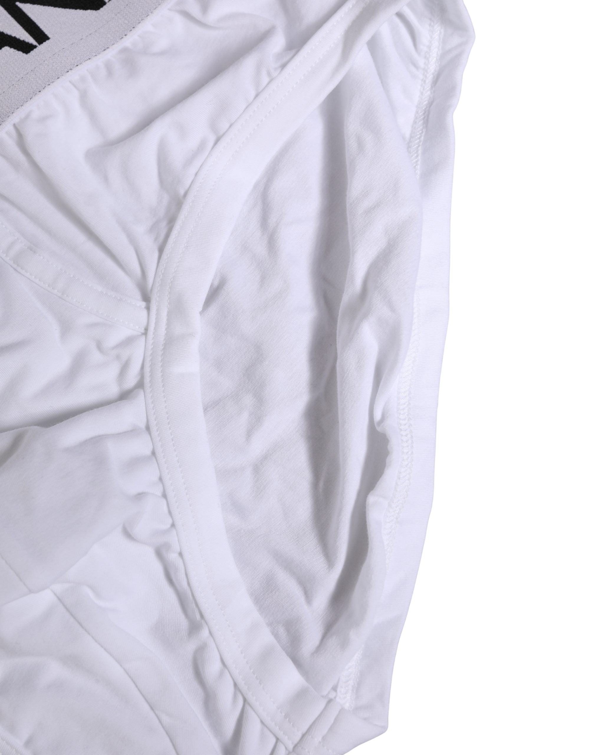 White Cotton Stretch Brando Brief Underwear