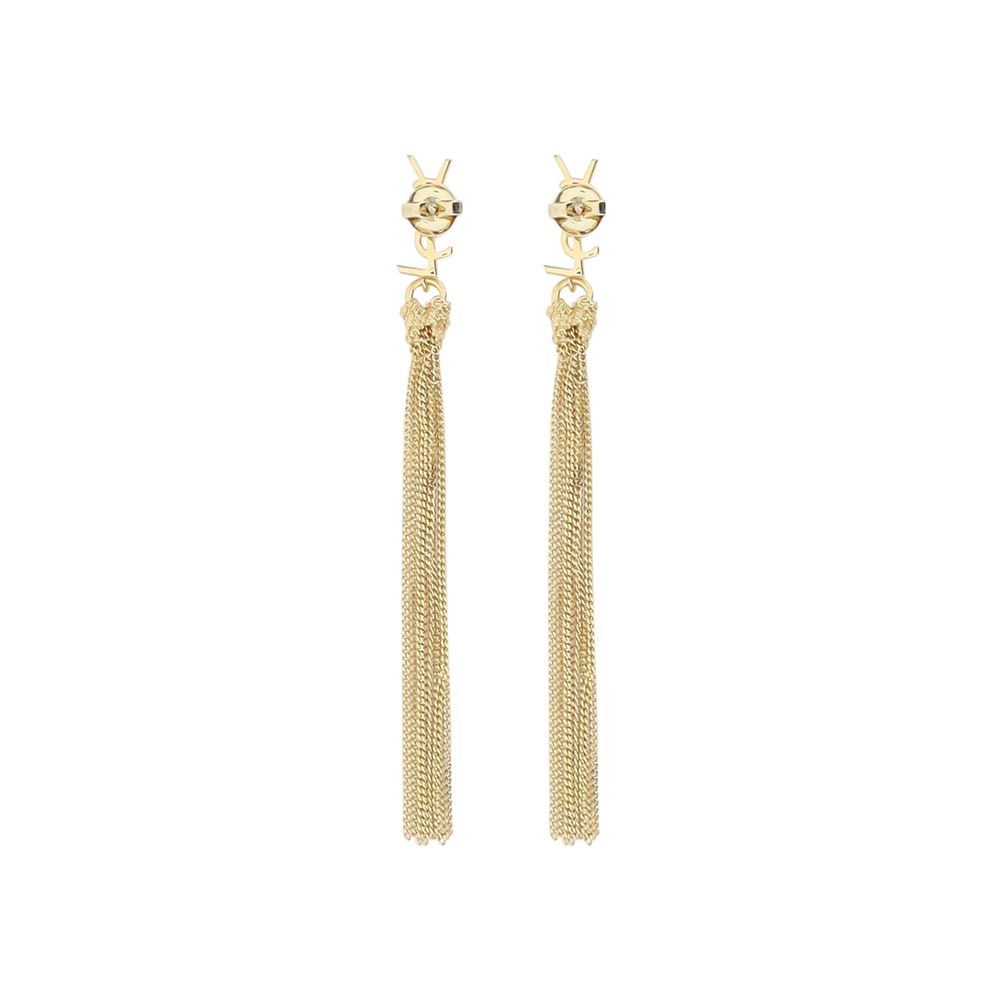 Gold Brass Earrings