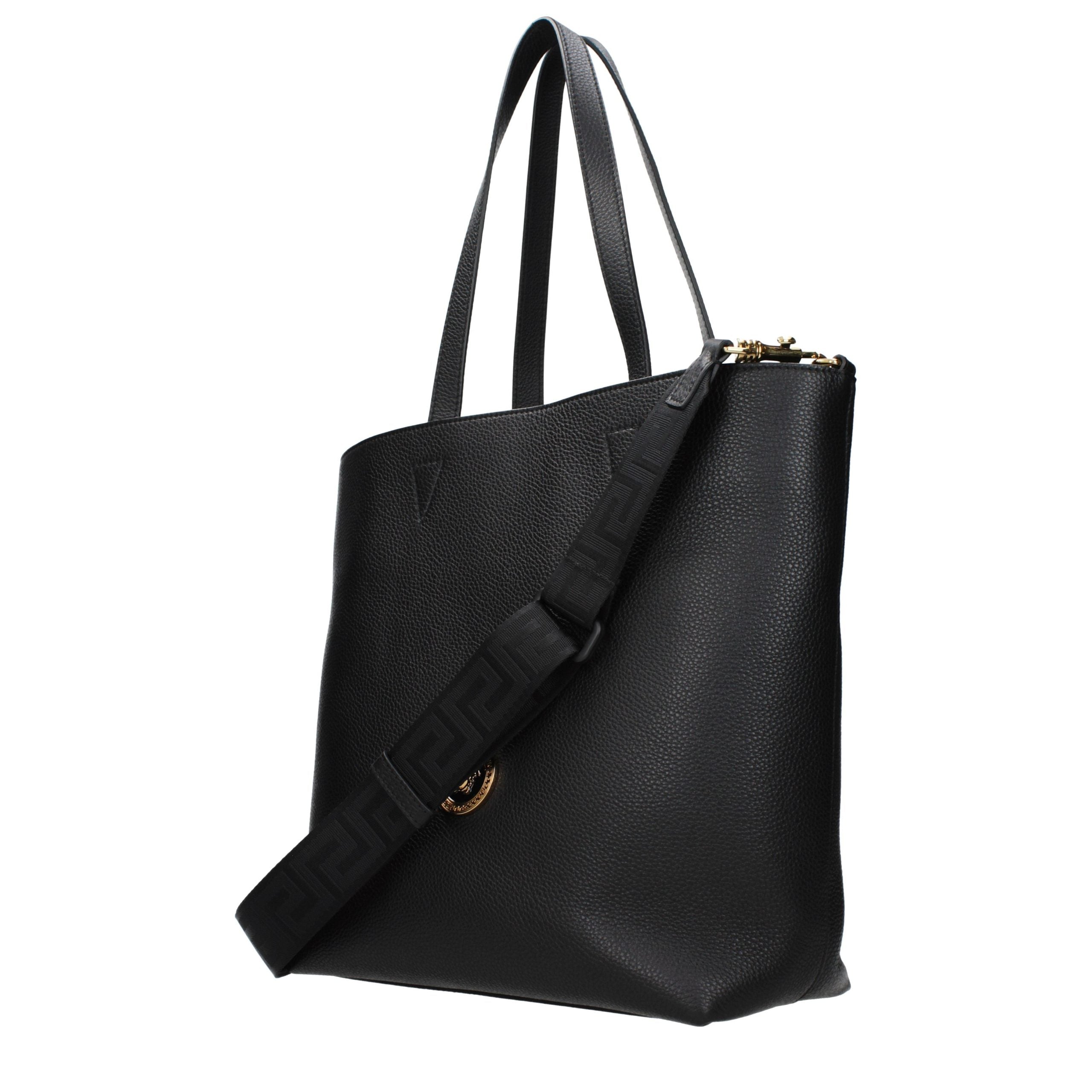 Black Leather Shoulder Bag
