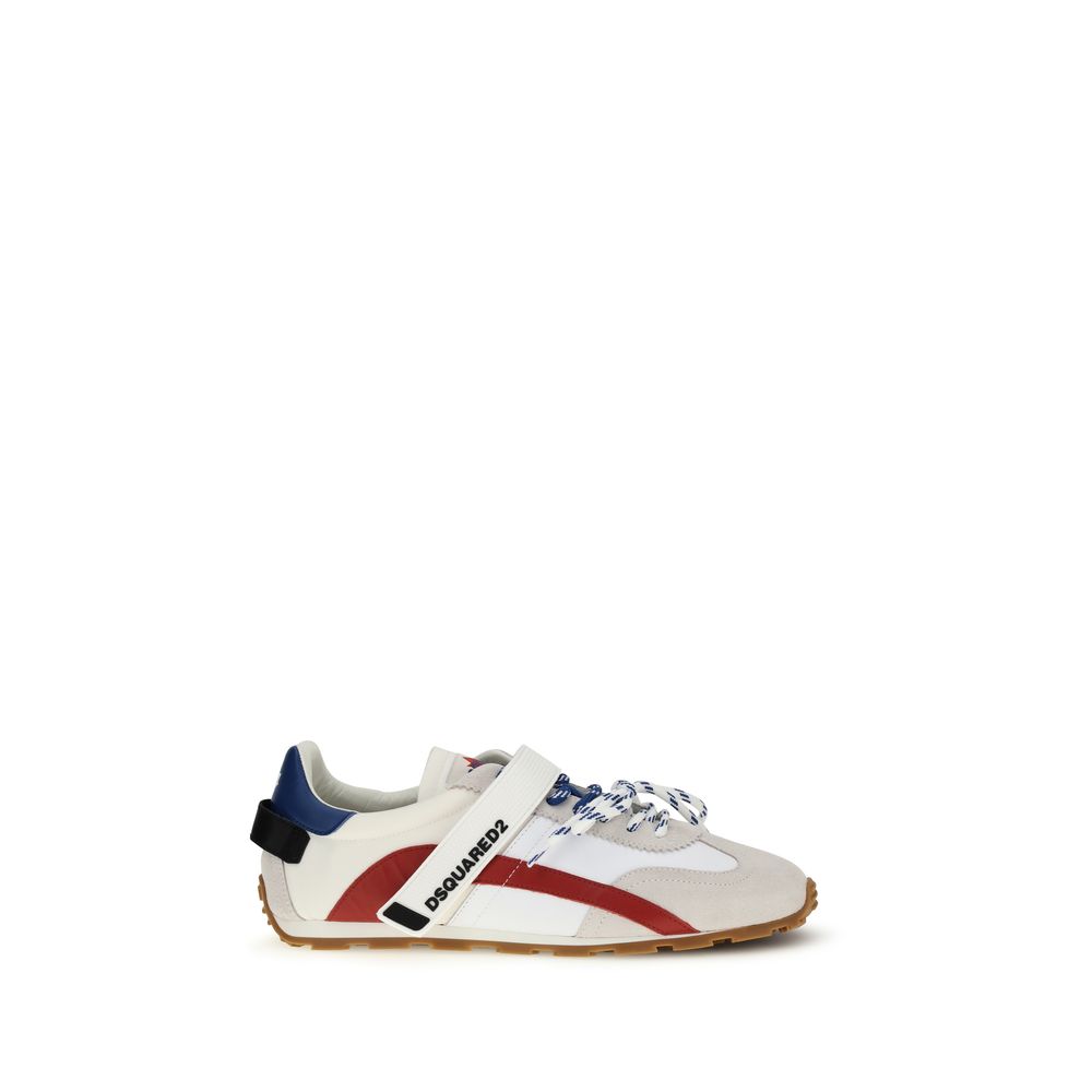 Multicolor Calf Leather Bos Taurus Sneakers