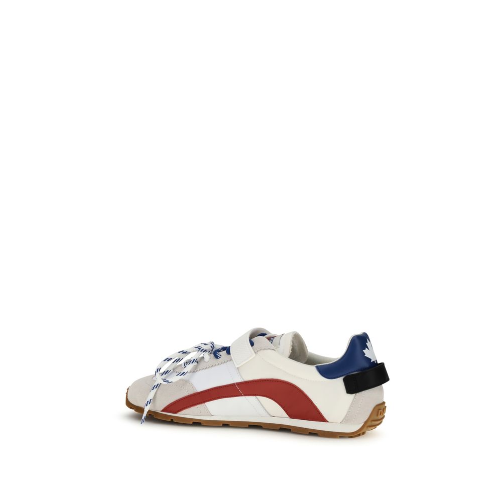 Multicolor Calf Leather Bos Taurus Sneakers