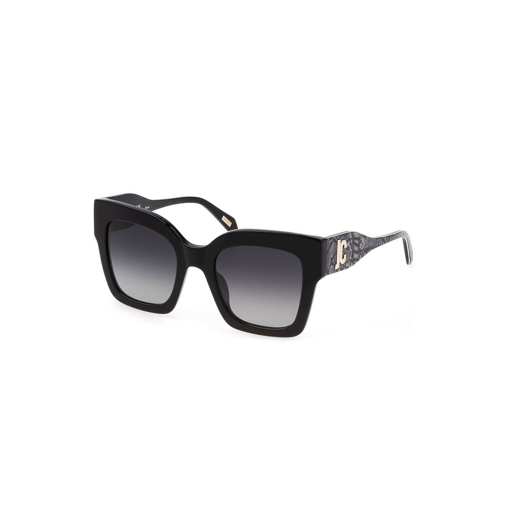 Black Plastic Women Sunglass